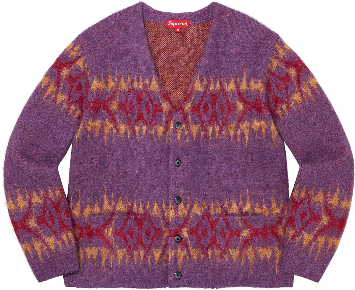 Abstract Stripe Cardigan view 8